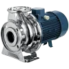 Stainless steel centrifugal pump, available in normal and self-priming versions